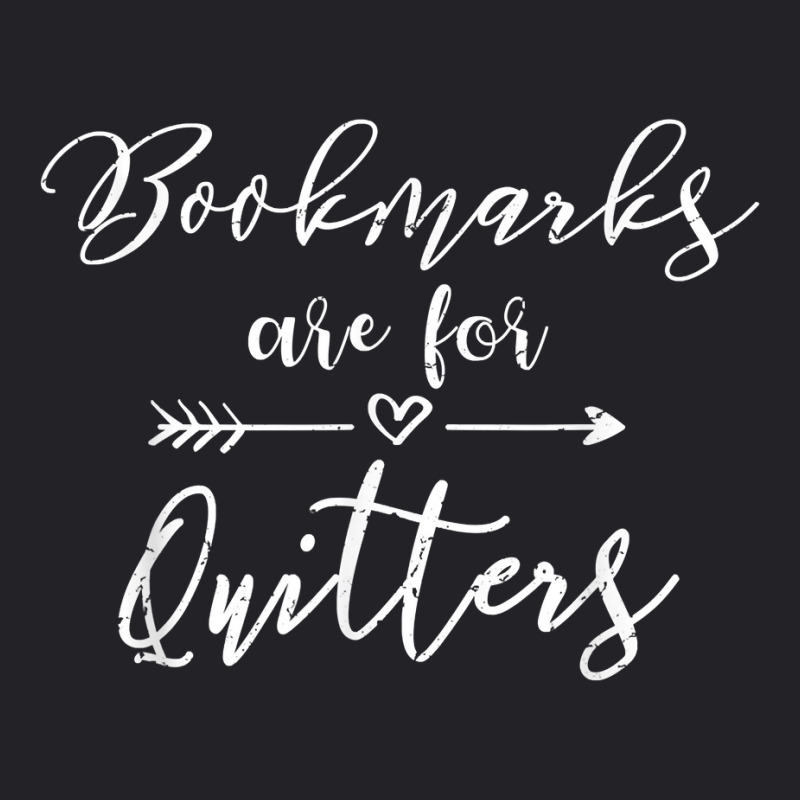 Bookmarks Are For Quitters Casual T Shirt Youth Tee by klaasmis | Artistshot