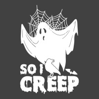 So I Creep, Halloween Ghost Spooky Halloween Ghost Halloween Sweatshir Vintage T-shirt | Artistshot