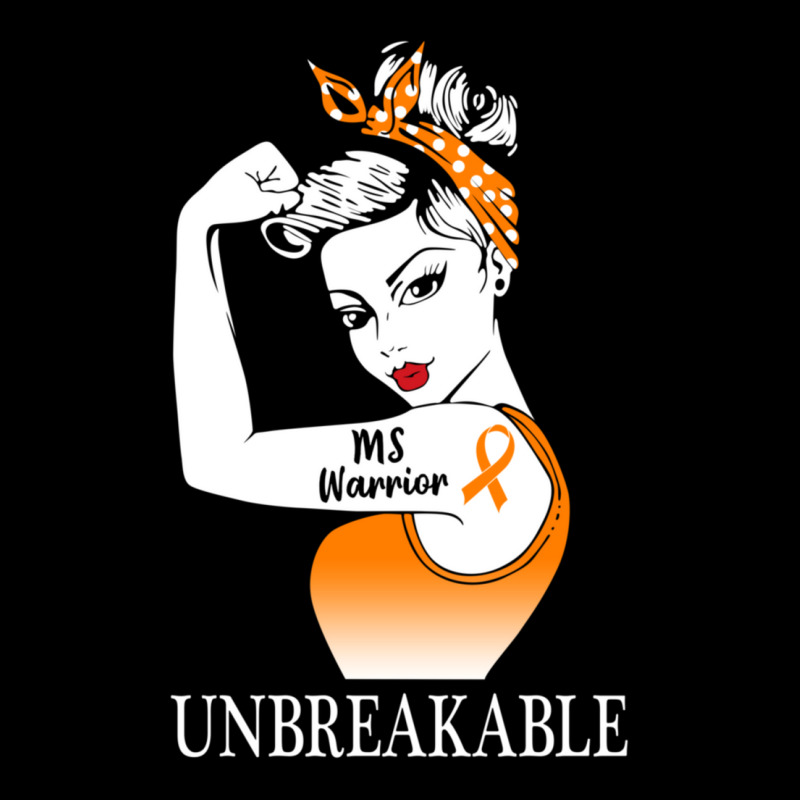 Multiple Sclerosis Warrior Unbreakable Ms Strong Women Lightweight Hoodie | Artistshot