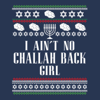 I Ain T No Challah Back Girl Funny Jewish Holiday Men Denim Jacket | Artistshot