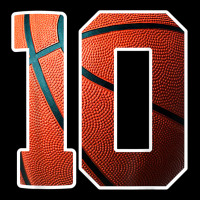 10th Birthday Party Basketball Print Number 10 Toddler Sweatshirt | Artistshot