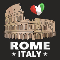 I Love Rome Italy Roman Colosseum Gift Ladies Fitted T-shirt | Artistshot