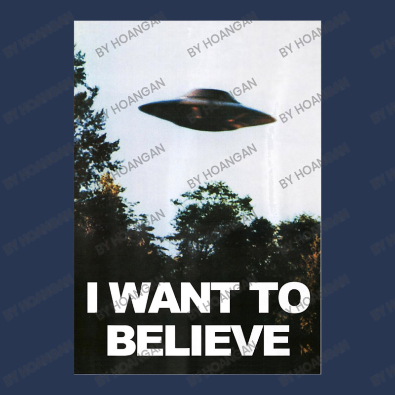 I Want To Believe Ufo Hunter Alien Lover Men Denim Jacket | Artistshot