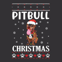 Merry Christmas Noel Day Pitbull Dog Lo Pitbull Dog Dancing With Snow  Vintage Hoodie | Artistshot