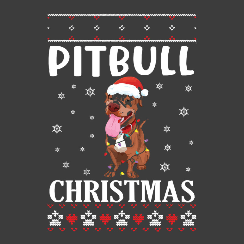 Merry Christmas Noel Day Pitbull Dog Lo Pitbull Dog Dancing With Snow  Men's Polo Shirt by kerchingparticular | Artistshot