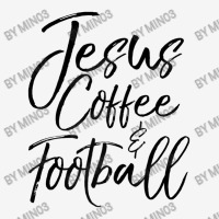 Christian Game Day Quote Jesus Coffee & Football Adjustable Cap | Artistshot