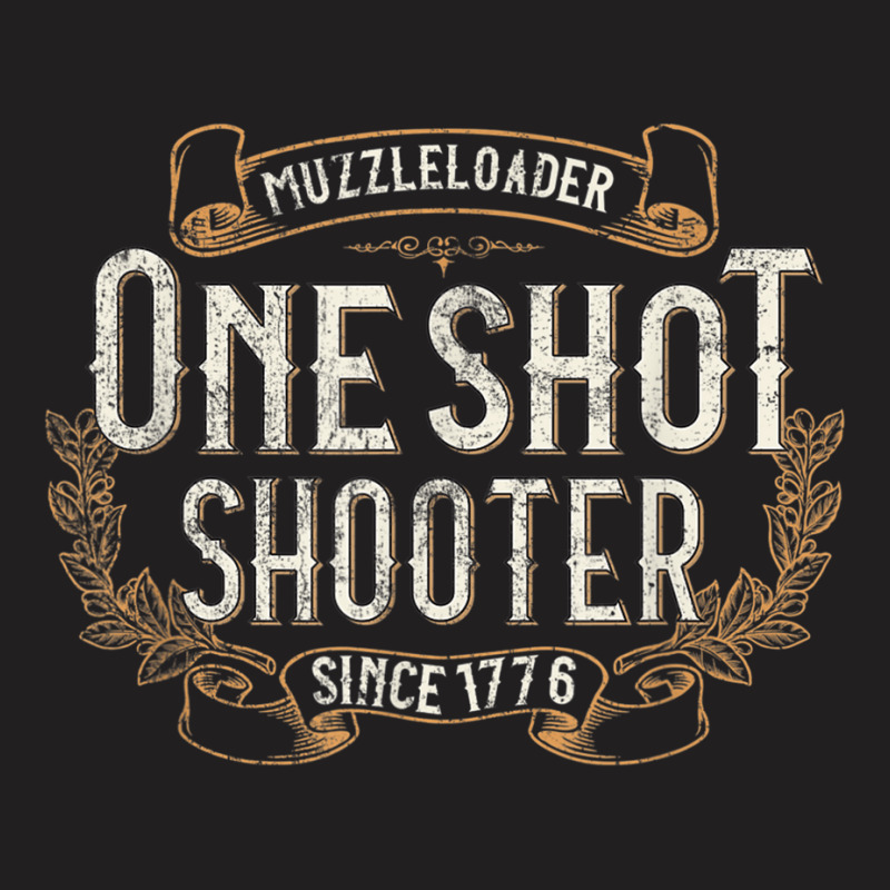 Vintage Muzzleloader Accessories Long Range Rifle Shooting T-shirt | Artistshot