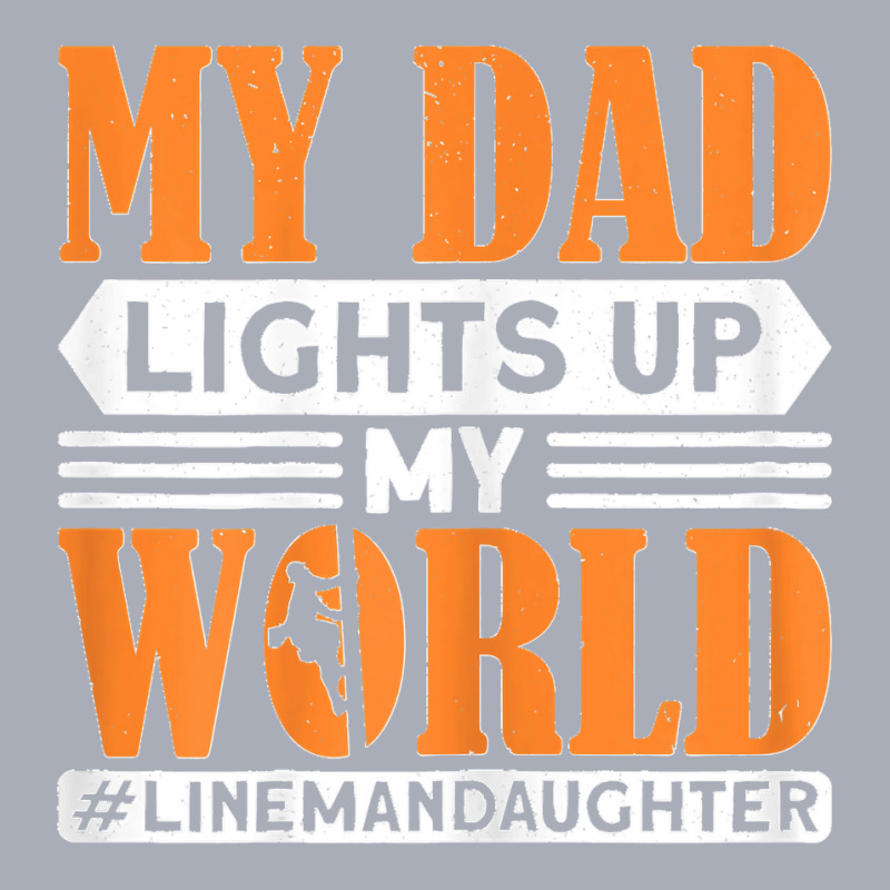 My Dad Lights Up My World Electrician Lineman Tank Dress by cm-arts | Artistshot