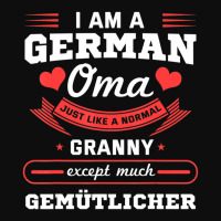 German Oma Grandmother Granny Germany Grandma Crop Top | Artistshot