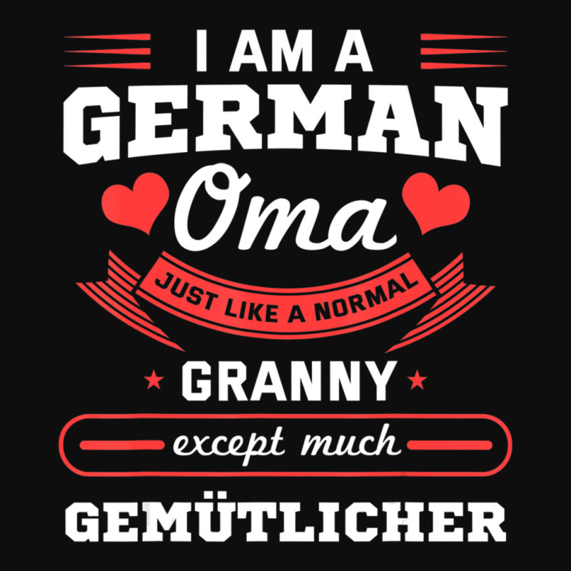 German Oma Grandmother Granny Germany Grandma Crop Top by cm-arts | Artistshot