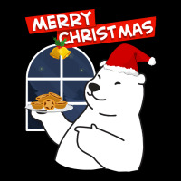 Merry Christmas Merry Christmas Polar Bear  Christmas Cookies Zipper Hoodie | Artistshot