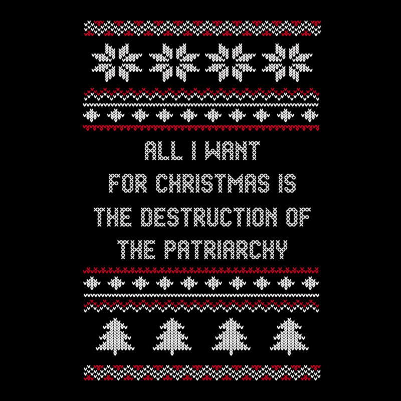 All I Want For Christmas Is Social Political Economic Equality For All Cropped Hoodie by DougUsher | Artistshot