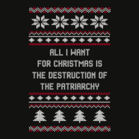 All I Want For Christmas Is Social Political Economic Equality For All Scorecard Crop Tee | Artistshot