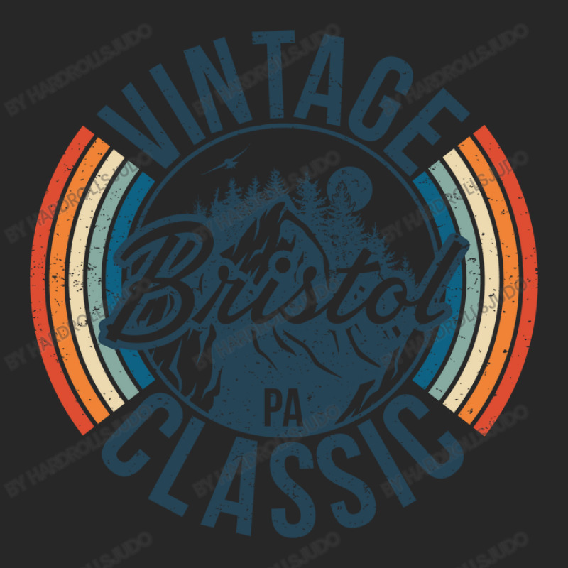 I Love Bristol Pennsylvania Retro Vintage Classic Limited Edition Men's T-shirt Pajama Set | Artistshot