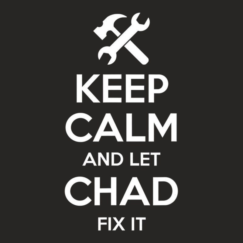 Chad Fix Quote Birthday Personalized Name Ladies Fitted T-Shirt by cm-arts | Artistshot