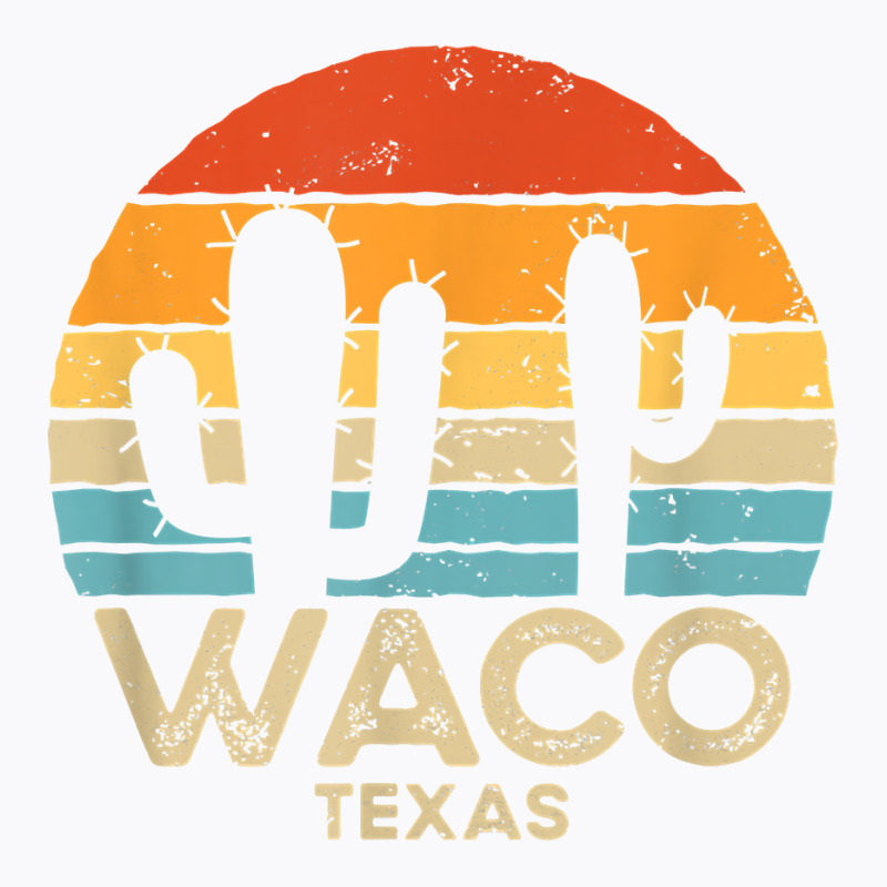 Retro Sunset Waco Texas T Shirt T-shirt | Artistshot