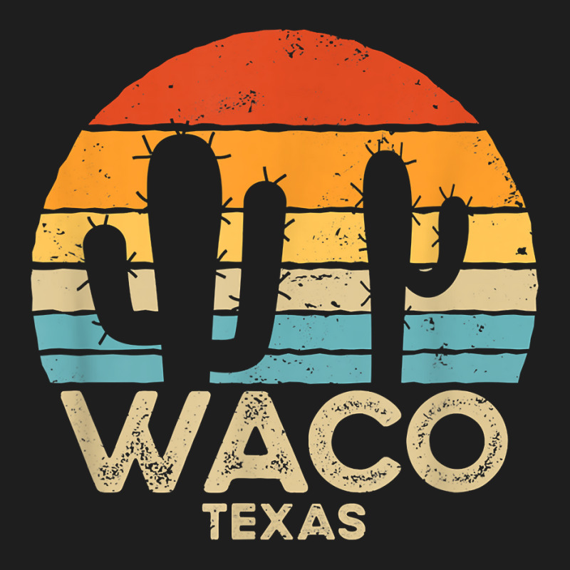 Retro Sunset Waco Texas T Shirt Classic T-shirt | Artistshot