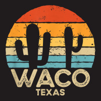 Retro Sunset Waco Texas T Shirt Waist Apron | Artistshot