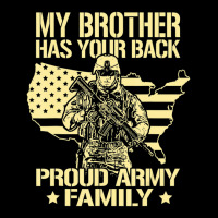 My Brother Has Your Back Proud Army Family Military Sibling Legging | Artistshot