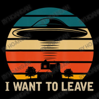 I Want To Leave Ufo Abduction Extraterrestrial Alien Zipper Hoodie | Artistshot