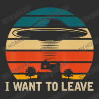 I Want To Leave Ufo Abduction Extraterrestrial Alien Exclusive T-shirt | Artistshot