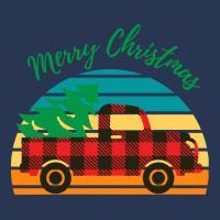 Merry Christmas Truck Tree Red Plaid Merry Christmas Truck Tree Red Pl Men Denim Jacket | Artistshot