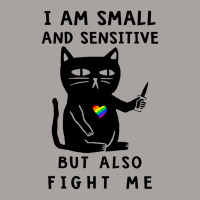 Lgbt Cat I Am Small And Sensitive But Also Fight Me Pride Racerback Tank | Artistshot