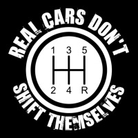 Real Cars Dont Shift Themselves Adjustable Cap | Artistshot