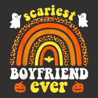 Scariest Boyfriend Ever Rainbow Ghost Halloween Boyfriend T Shirt Champion Hoodie | Artistshot