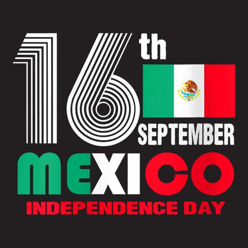 Womens Funny Mexico Pride Independence September 16 Mexican Flag V Nec T-shirt | Artistshot