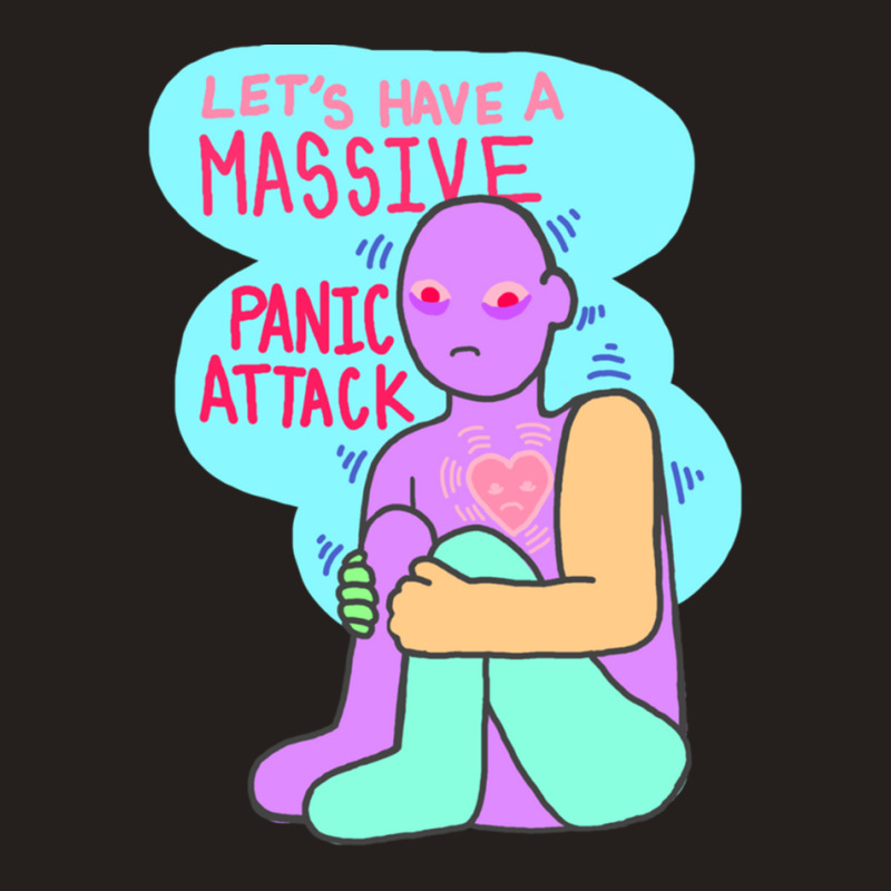 Let_s Have A Massive Panic Attack Premium Scoop Tank Top | Artistshot