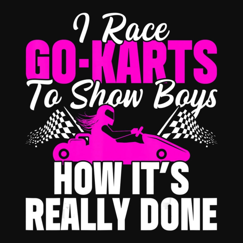 Go Kart Racing Show The Boys Karting Go-cart Racer Crop Top by cm-arts | Artistshot