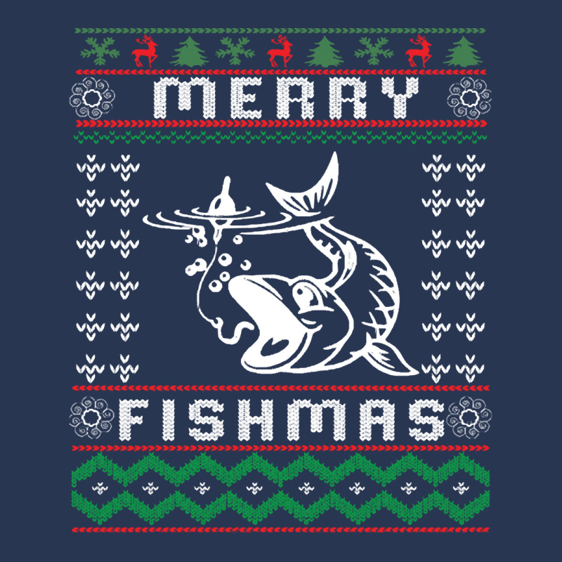 Merry Fishmas Merry Fishmas Funny Christmas Xmas Gifts For Fishers Men Denim Jacket by kerchingparticular | Artistshot