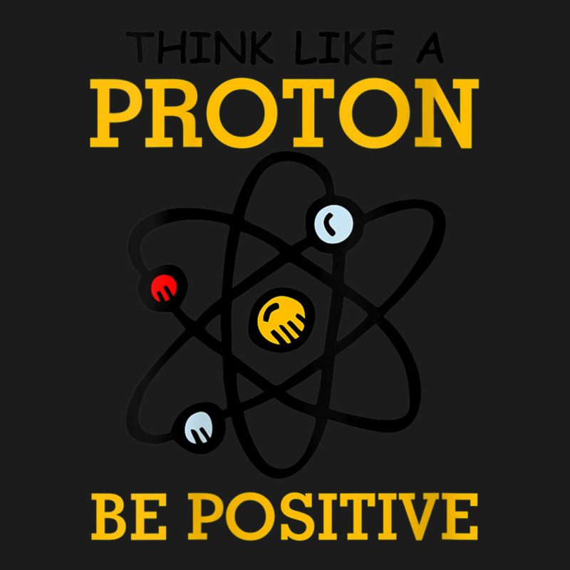 Womens Think Like A Proton Be Positive Thinking Chemistry Atom Nerd V- Hoodie & Jogger set by ReginaldLewisMay | Artistshot