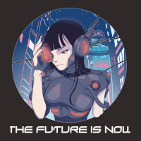 Futuristic Anime The Future Is Now Racerback Tank | Artistshot