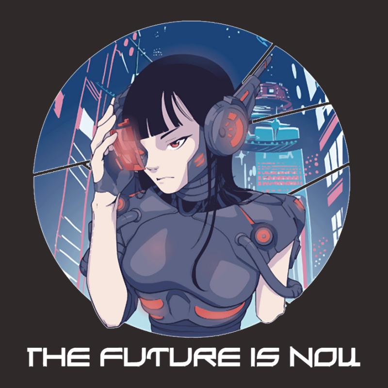 Futuristic Anime The Future Is Now Racerback Tank by cm-arts | Artistshot