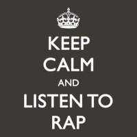 Keep Calm And Listen To Rap Bucket Hat | Artistshot