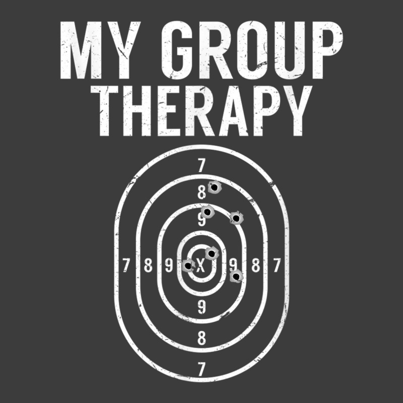 Gun Owner Group Therapy Gift Funny Shooting Range Target Men's Polo Shirt | Artistshot