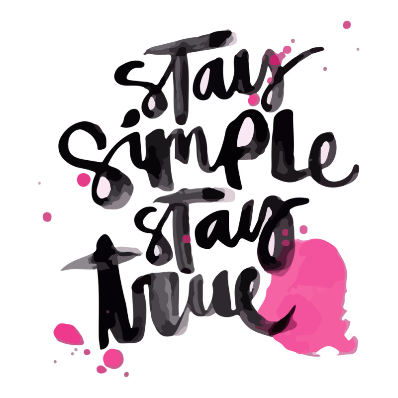 Stay Simple Stay True 3/4 Sleeve Shirt | Artistshot