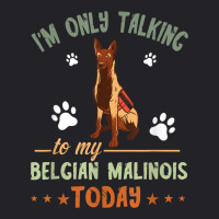 I'm Only Talking Belgian Malinois Dog Lover Police Dog Youth Tee | Artistshot