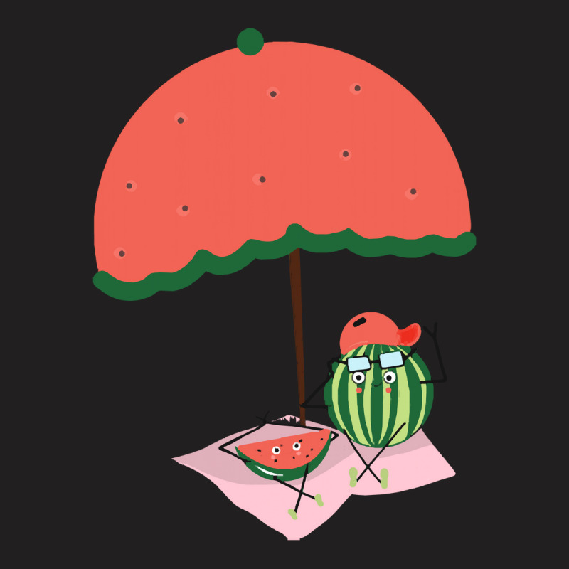 Watermelon  Shirt Watermelon On Vacation   2170 T-shirt | Artistshot