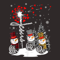 Faith Hope Love Snowman Jesus Dandelion Christian Christmas T Shirt Racerback Tank | Artistshot