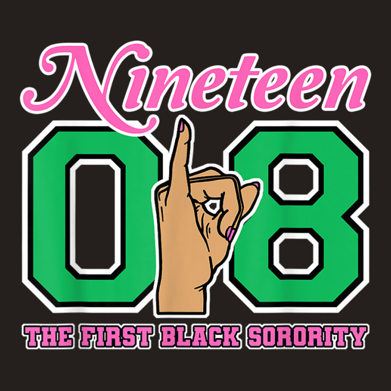 J15 Nineteen 08 Founders Day Aka Women Hand Sign Tank Top | Artistshot