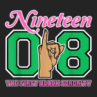 J15 Nineteen 08 Founders Day Aka Women Hand Sign 3/4 Sleeve Shirt | Artistshot