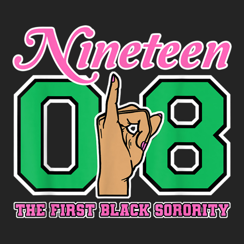 J15 Nineteen 08 Founders Day Aka Women Hand Sign 3/4 Sleeve Shirt | Artistshot