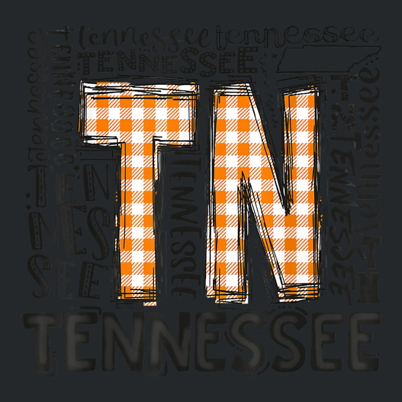 Tennessee State Flag Orange Plaid Tn T Shirt Crewneck Sweatshirt by cm-arts | Artistshot