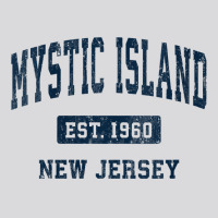 Womens Mystic Island New Jersey Nj Vintage Athletic Sports Design V Ne Women's Triblend Scoop T-shirt | Artistshot