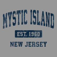 Womens Mystic Island New Jersey Nj Vintage Athletic Sports Design V Ne Women's V-neck T-shirt | Artistshot