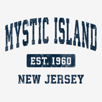 Womens Mystic Island New Jersey Nj Vintage Athletic Sports Design V Ne Classic T-shirt | Artistshot