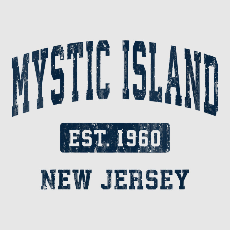 Womens Mystic Island New Jersey Nj Vintage Athletic Sports Design V Ne Hoodie & Jogger set by gocuzhejani | Artistshot